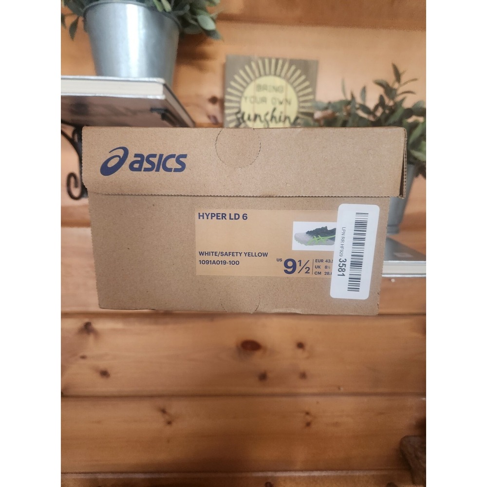 ASICS‎ Unisex Hyper LD 6 Track & Field Shoes With Box And Accessories F3